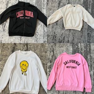 Shein sweatshirt bundle